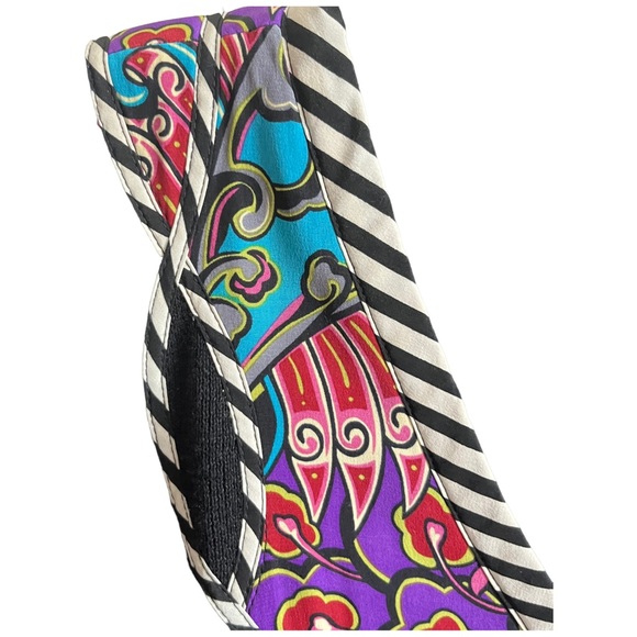 Koos of course Sweater buttoned pockets silk detailing sz small S - Picture 7 of 14